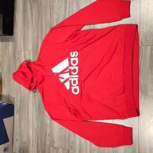 EUC Adidas Men's sz 2XL Sweatshirt w/hoodie & front pouch